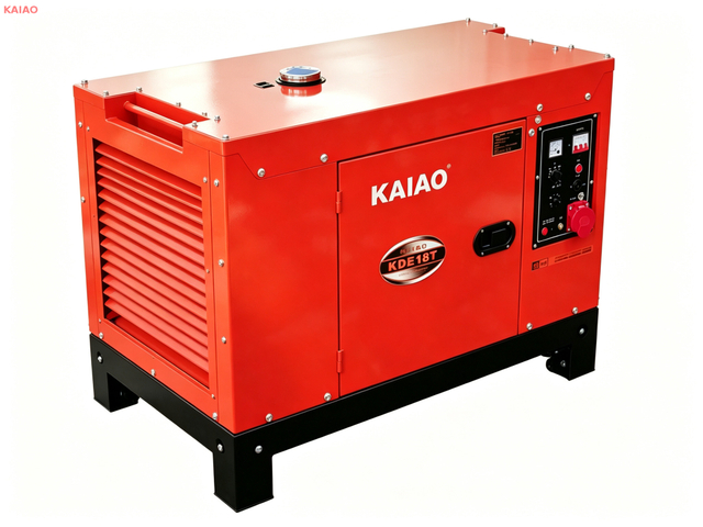 KDE18T 12KW SILENT Double Cylinder Diesel Generator SET