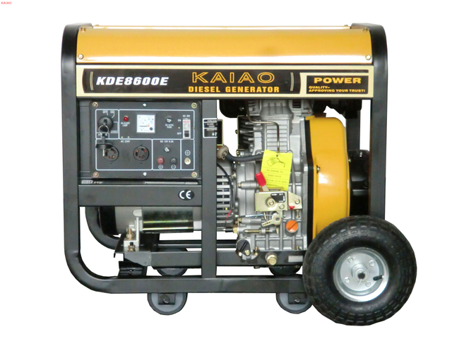 6KW Diesel generator set KDE8500E KAIAO Made In China