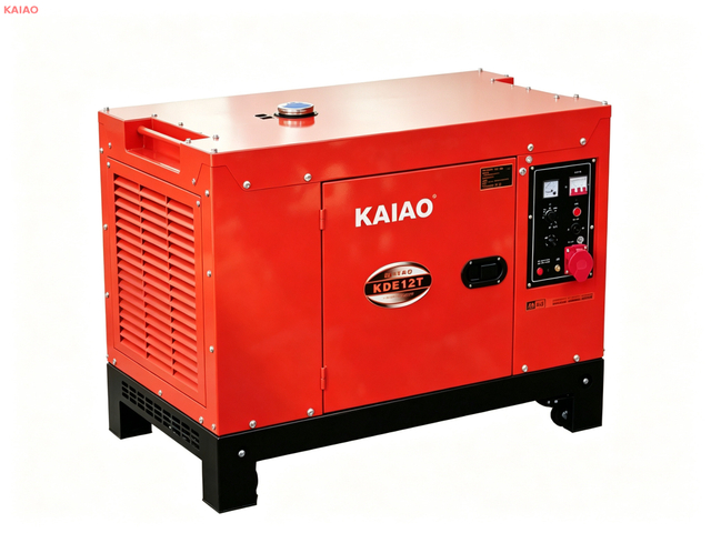 KDE12T 10KW SILENT Double Cylinder Diesel Generator SET