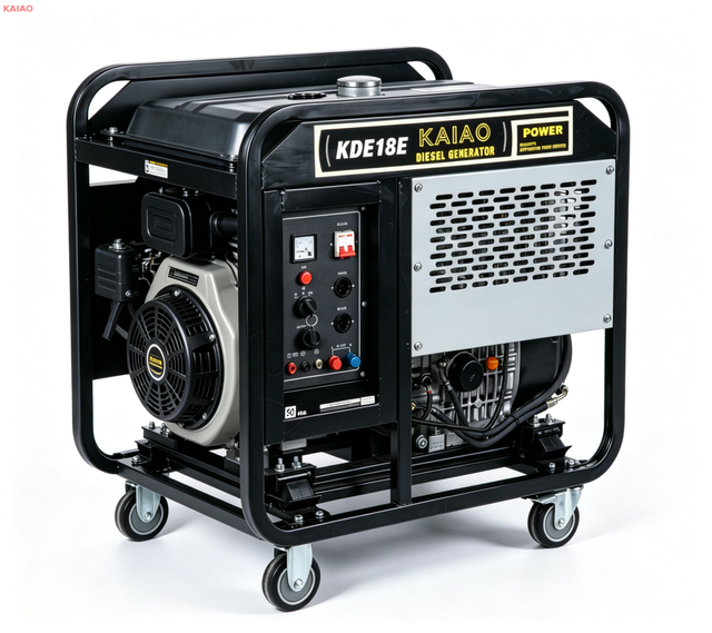 KDE18E 14KW Double Cylinder Diesel Generator SET