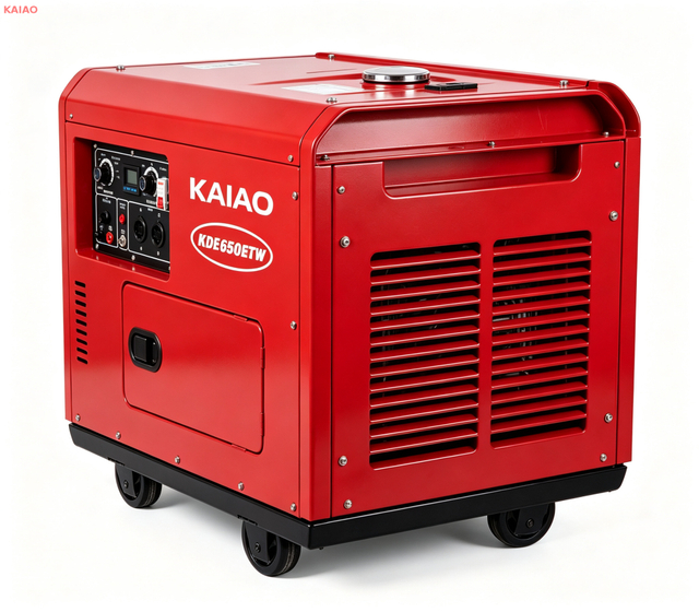 KDE6500ETW 2KW DUAL-USE SILENT DIESEL WELDING GENERATOR SET