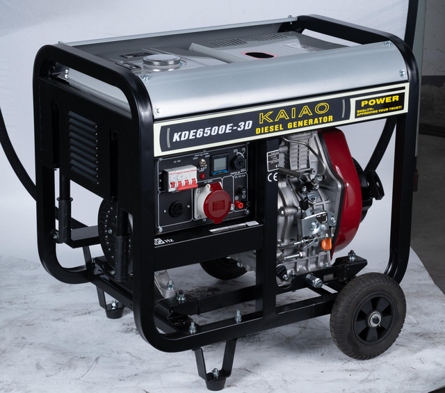KDE6500E-3D 6KW Equal Power Open Type Diesel Generator SET