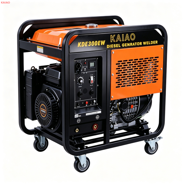 KDE300EW 4.5KW DUAL-USE DIESEL WELDING GENERATOR SET