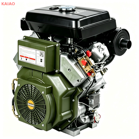 KA2V95 KAIAO AIR COOLED DOUBLE CYLINDER DIESEL ENGINE 25Hp MAX DIESEL ENGINE