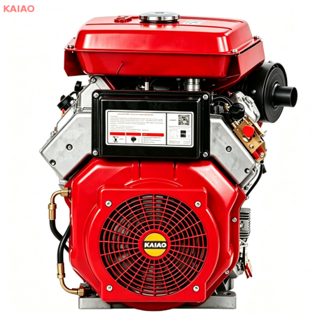 KA2V92 KAIAO AIR COOLED DOUBLE CYLINDER DIESEL ENGINE 20Hp MAX DIESEL ENGINE