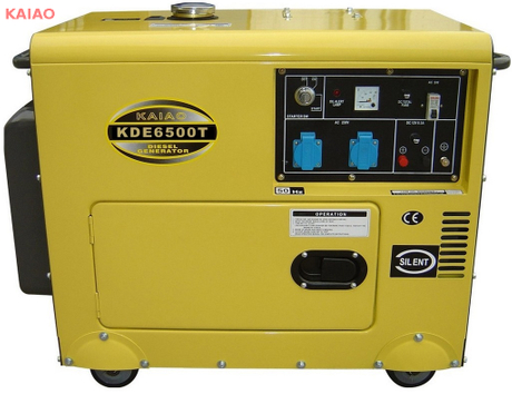 4.5KW/5KW SILENT DIESEL GENERATOR SET KDE6500T3 MAX5KW KAIAO DIESEL GENSET
