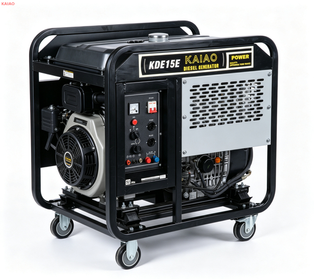 KDE15E 12KW Double Cylinder Diesel Generator SET