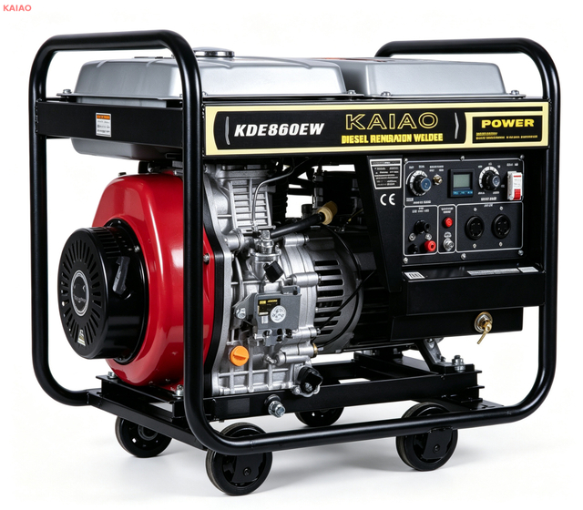 KDE8600EW 5KW DUAL-USE DIESEL WELDING GENERATOR SET